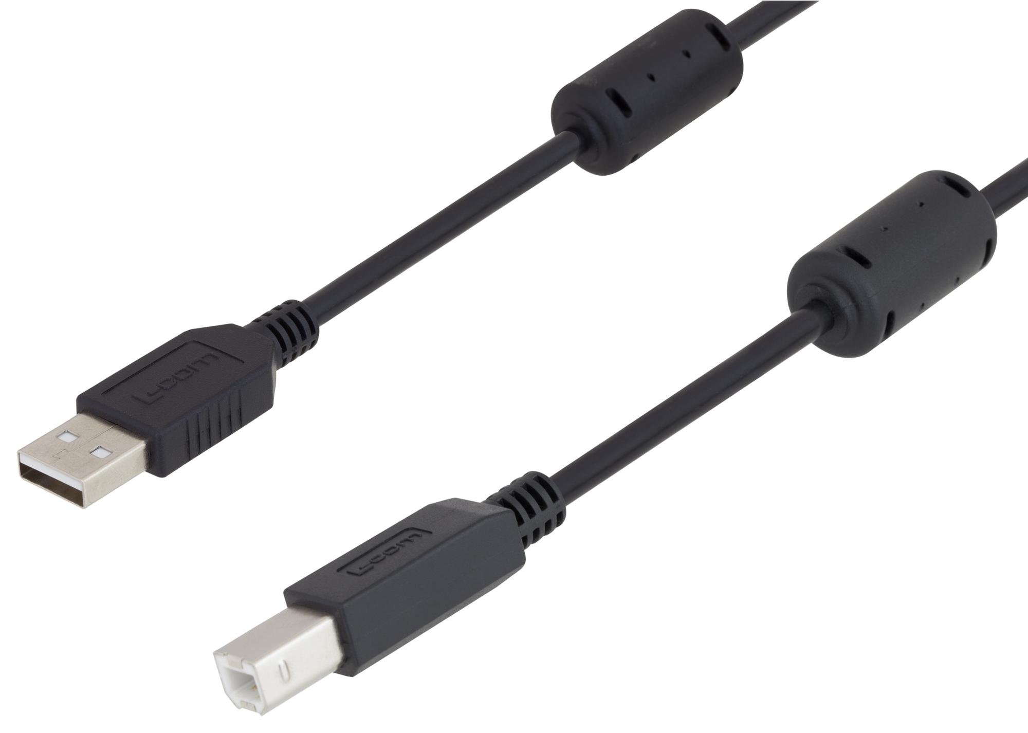 その他 Organic wire USB A type-B type 1m Amazon.com: L-COM U2A00002-1M USB Cable, w/Ferrite, USB Type A